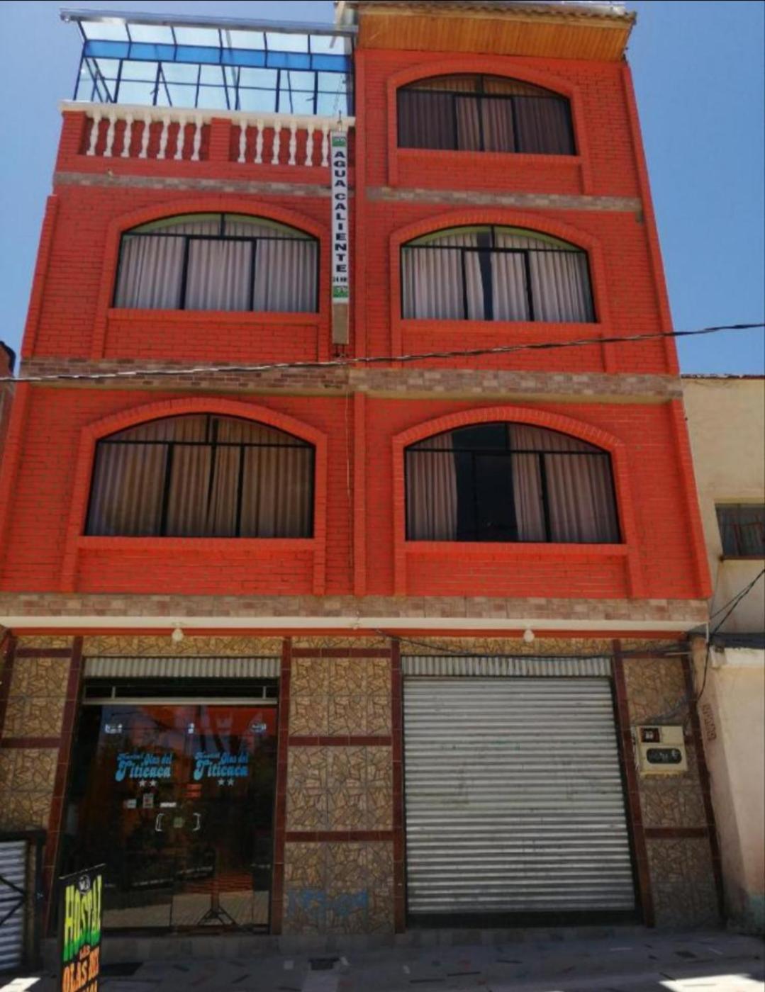 Olas Del Titicaca Backpackers Hostel Copacabana  Kültér fotó