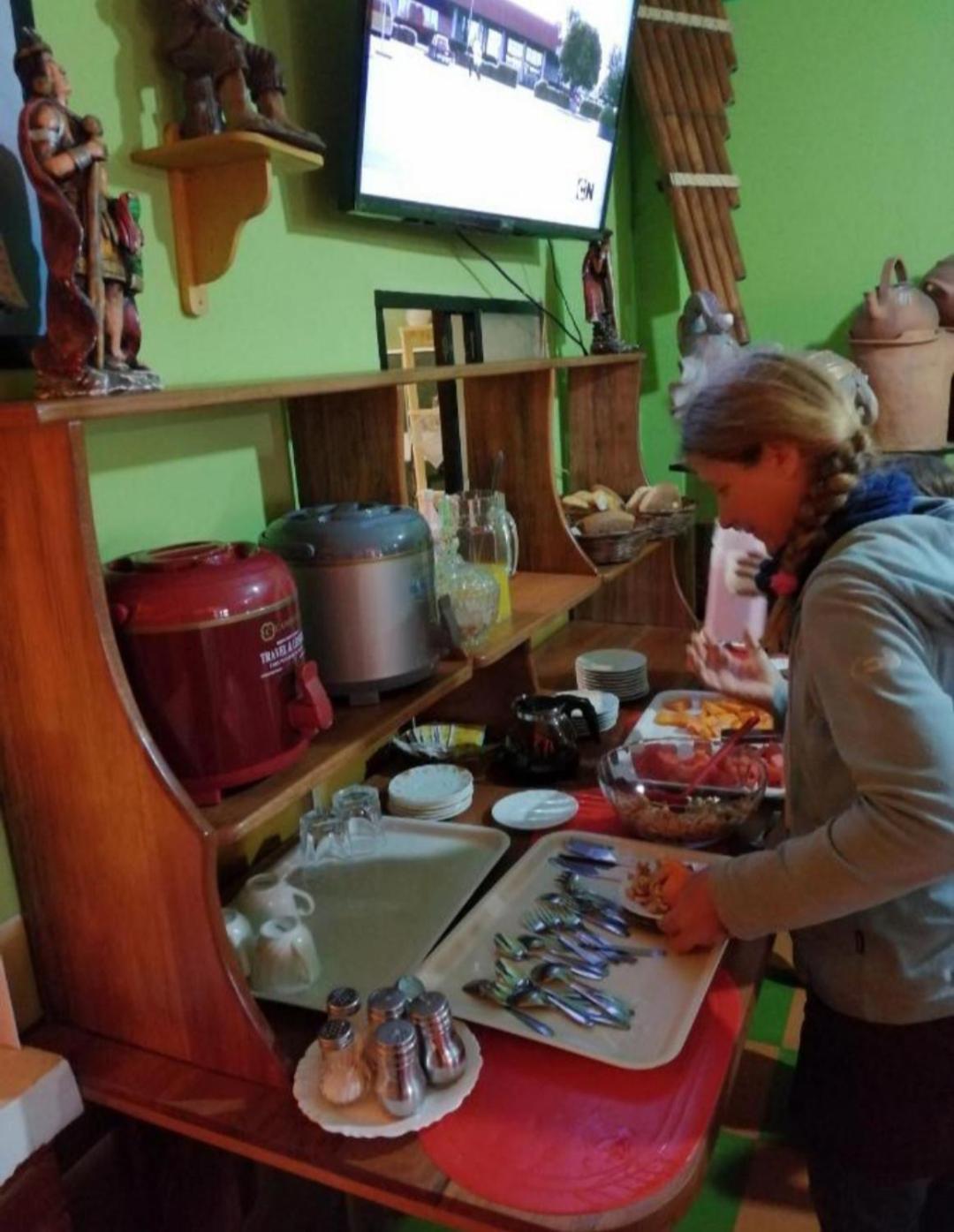 Olas Del Titicaca Backpackers Hostel Copacabana  Kültér fotó