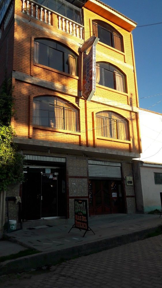 Olas Del Titicaca Backpackers Hostel Copacabana  Kültér fotó