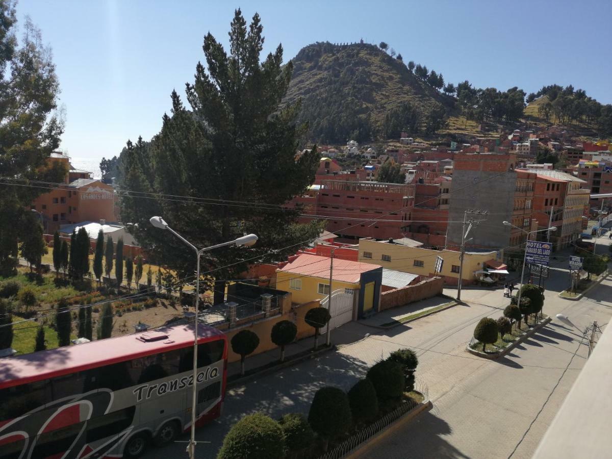 Olas Del Titicaca Backpackers Hostel Copacabana  Kültér fotó